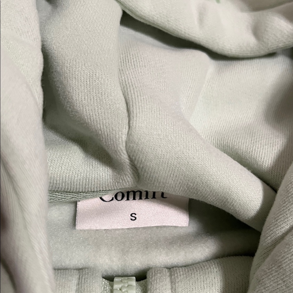 Comfrt Pastel Zip Hoodie in Mint Size Small - Picture 6 of 7